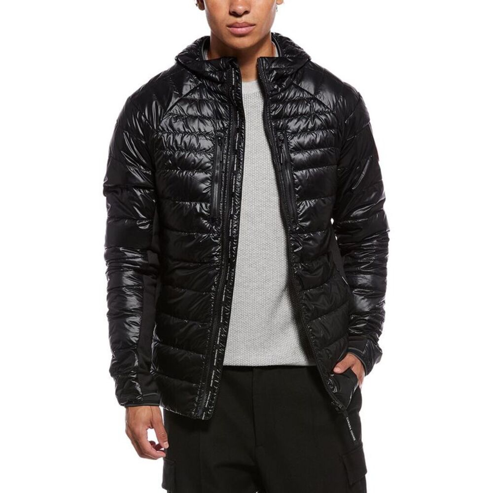 Canada Goose Mens  Down Puffer Jacket, Black